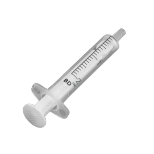 Steriele spuit 2 ml